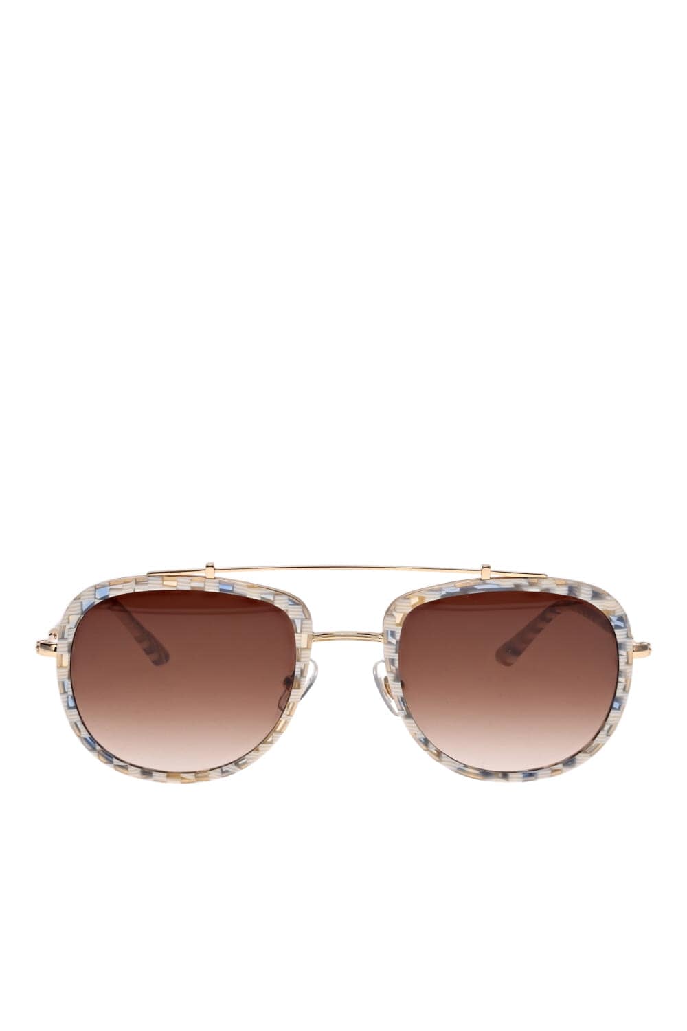 Breton Pincheck 18K Gradient Sunglasses