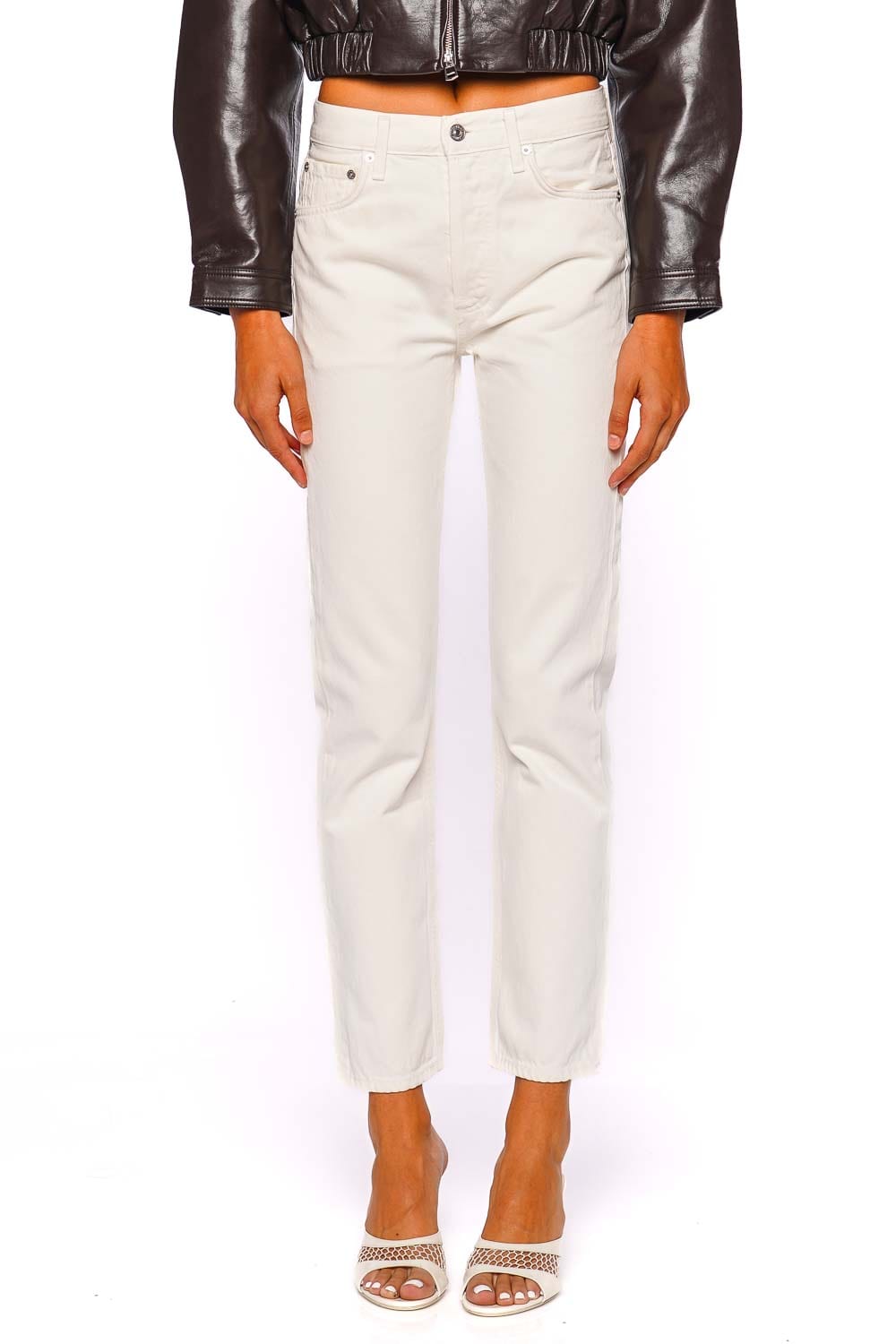 Blaine Pashmina High Rise Straight Leg Jean