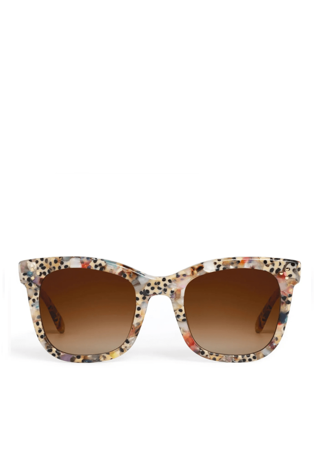 Adele Poppy Gradient Acetate Sunglasses