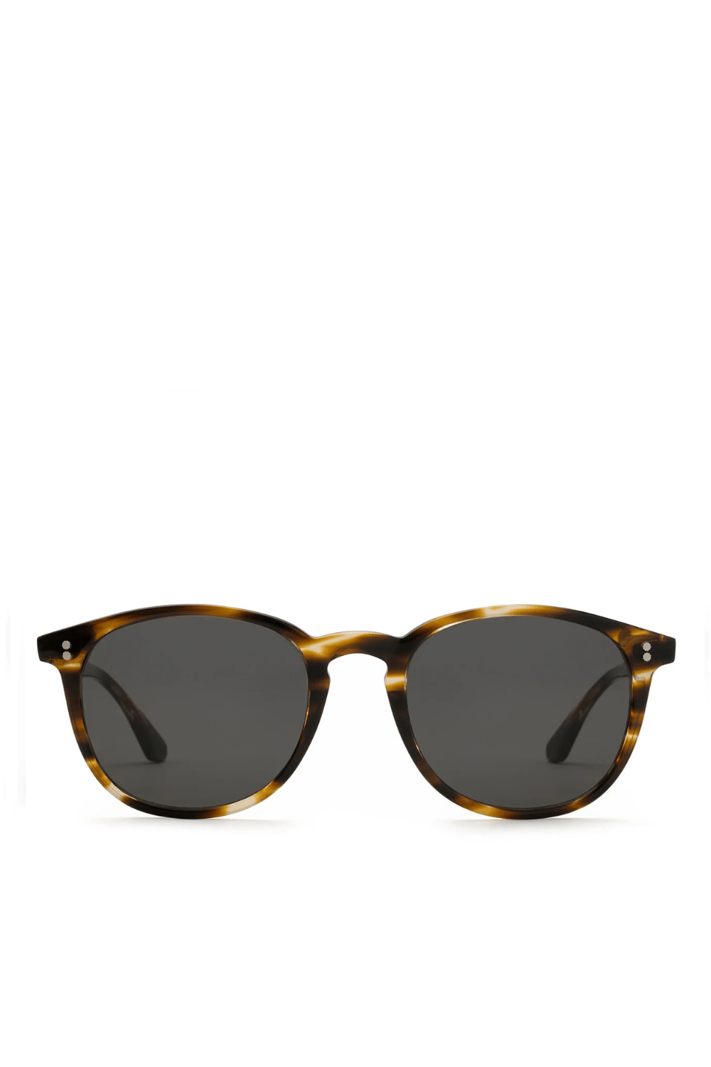 Alvin Oak Oval Acetate Sunglasses