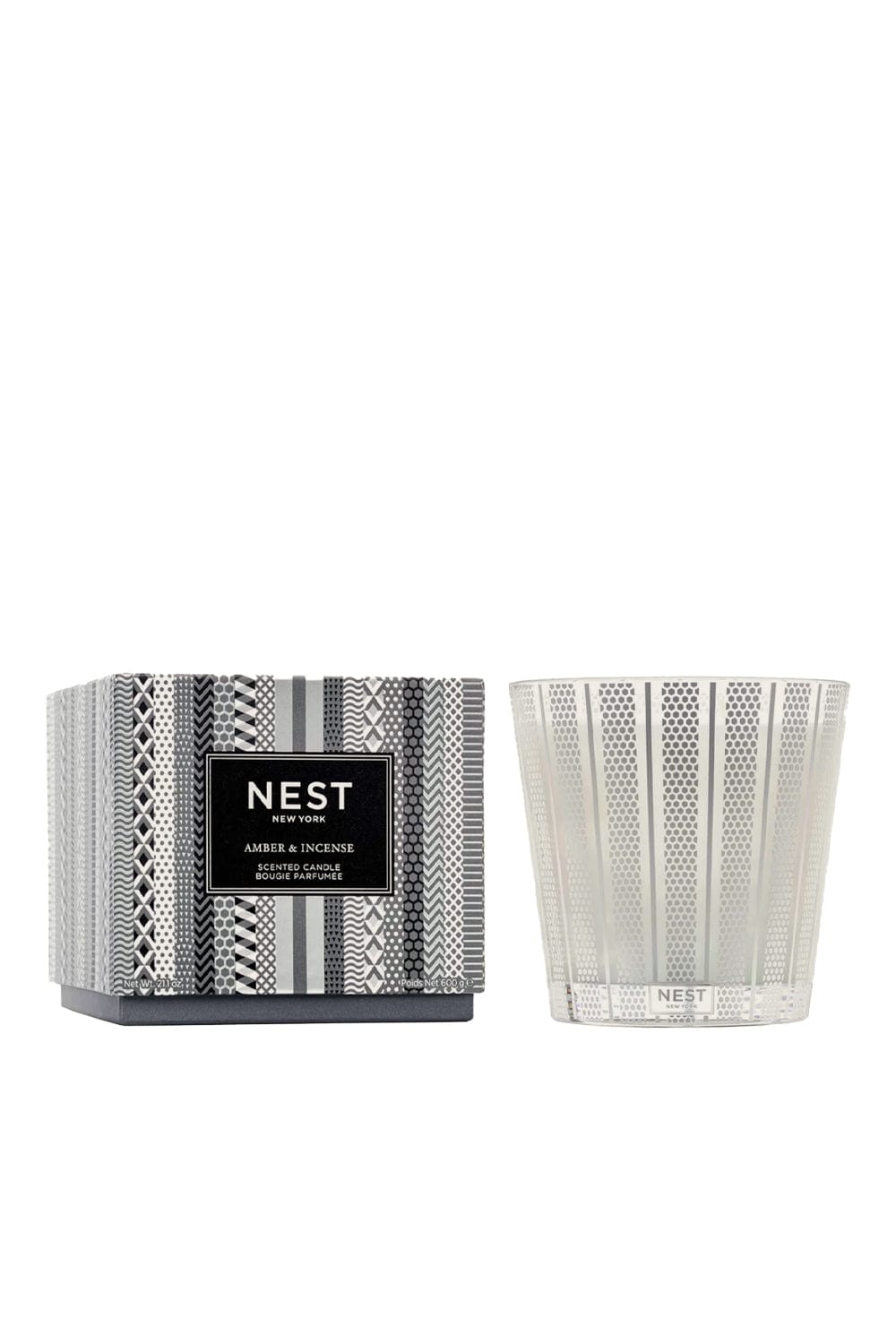 Amber & Incense 3 Wick Candle