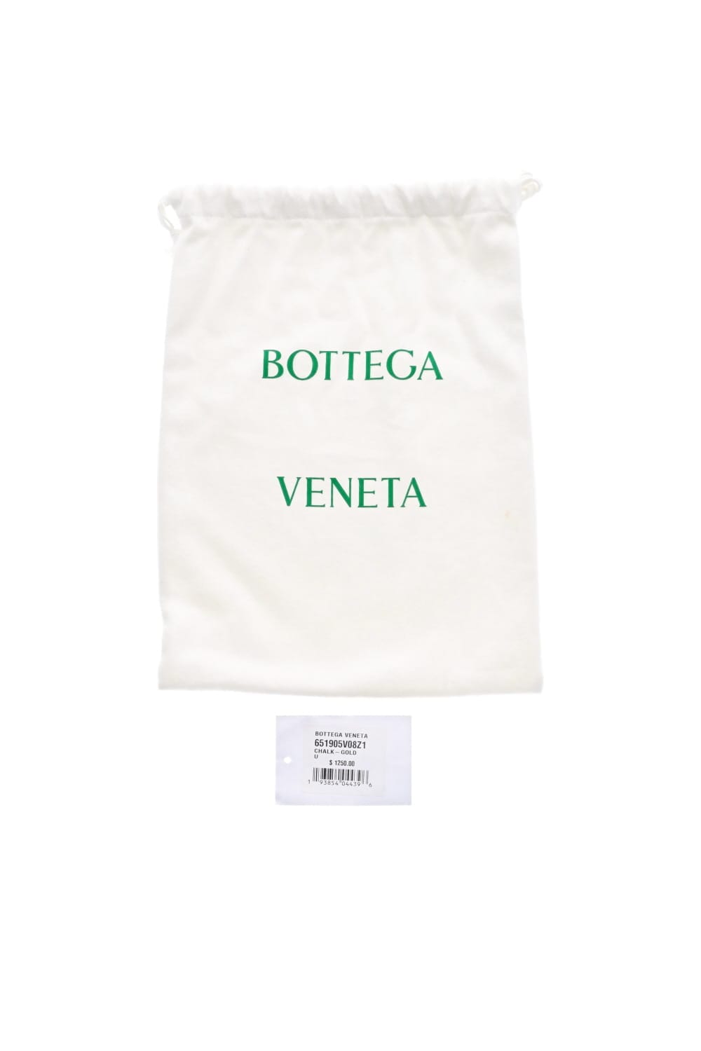 Bottega Veneta Intrecciato Chalk White Mini Pouch